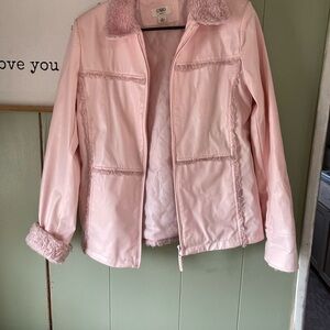 Cato Light Pink Teddy Jacket